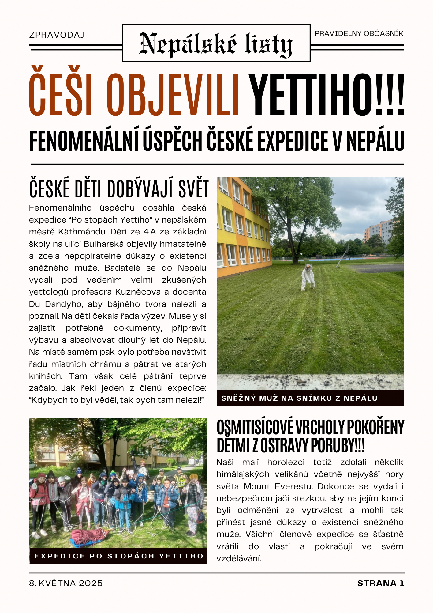 Yetti noviny